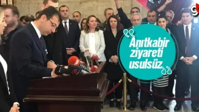 Ekrem İmamoğlu'nun Anıtkabir Ziyareti Usulsüz