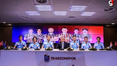 Trabzonspor, 6 futbolcuyla sözleşme imzaladı