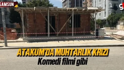 Atakum'da muhtarlık krizi