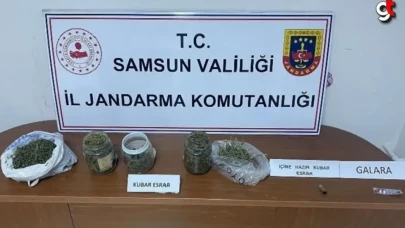 İlkadım'da 2.340 Gram Kubar Esrar Ele Geçirildi