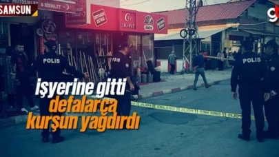 İşyerine gitti, defalarca kurşun yağdırdı