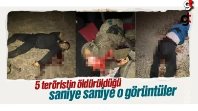 Muş&#039;ta Öldürülen 5 Teröristin Video ve Fotoğrafları Yayınlandı