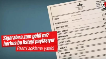 Sigaraya zam geldi mi? Yeni sigara fiyatları ne kadar oldu?
