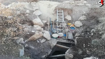 Çorum'da kaçak kazı yapan 2 şüpheli suçüstü yakalandı