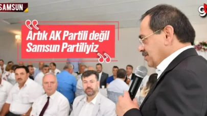 AK Partili değil, Samsun Partiliyiz