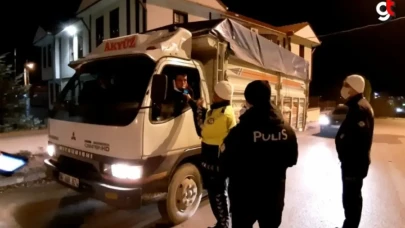 Mudurnu'da sürücülere yönelik alkol denetimi yapıldı