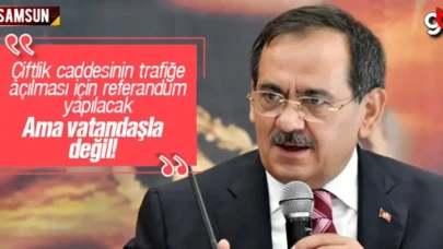 Çiftlik caddesi için referandum yapılacak ama vatandaşlara sorulmayacak