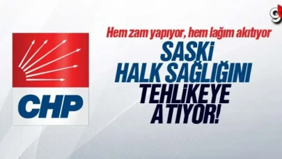 SASKİ halk sağlığını tehlikeye atıyor