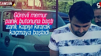 Samsun Adliyesi'nde kovalamaca