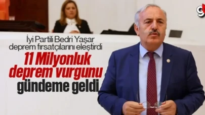 Bedri Yaşar depremi fırsat bilecekler dedi, 11 Milyonluk deprem vurgunu akıllara geldi