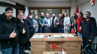 Yeniden Refah Partisi 19 Mayıs ilçe Gençlik Kolları Başkanı Muhammet Şen oldu