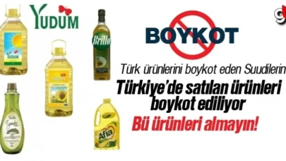 Türkiye'de satılan Suudi Arabistan ürünlerine boykot, Arabistan ürünleri hangisi?