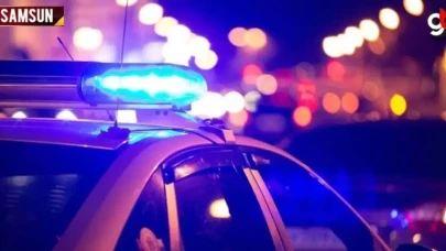 Polis dur dedi o kaçtı, arabadan çıkanlar...