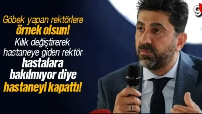 Adnan Menderes Üniversitesi Rektörü Osman Selçuk Aldemir, kılık değiştirerek denetim yaptığı hastaneyi kapattı