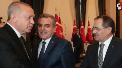 Mustafa Demir, külliyede Cumhurbaşkanı Erdoğan ile görüştü