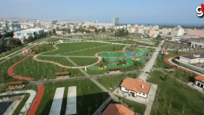 Canik Millet Bahçesi açılışına çok az kaldı