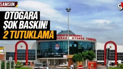 Samsun otogarına şok baskın, 2 kişi tutuklandı