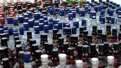 Samsun'da Sahte İçki Operasyonu