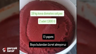 “Boya Bulandan Ücret Almıyoruz” Diyen Markanın Salçasından Boya Çıktı