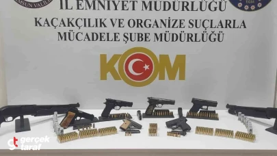 Samsun’da Silah Operasyonu