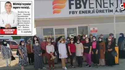 Çiftçi kadınlardan, Necdet Uzun'un köşe yazısına kınama