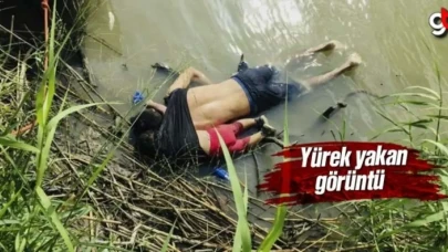 23 aylık mülteci kız ve baba sınırı geçerken can verdi