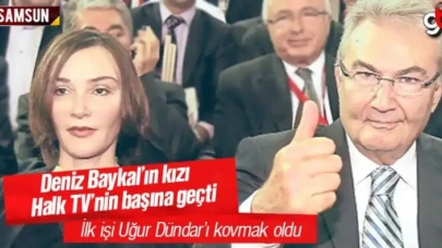 Deniz Baykal'ın Kızı Halk TV'nin Başına Geçti Uğur Dündar'ı Kovdu