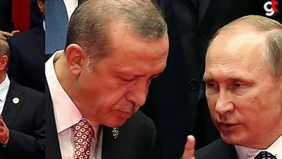G20 Zirvesi Recep Tayyip Erdoğan ve Rus Putin