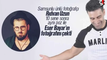 10 sene sonra aynı fotoğrafı çekti