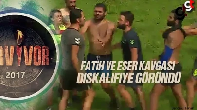 Survivor Fatih Ve Eser West Kavgası Video İzle Diskalifiye Oldu Mu? Bu hafta kim elendi?