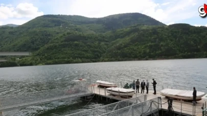 Artvin Valisi Yılmaz Doruk, İbrikli İskele Tesisleri inşaatında incelemelerde bulundu