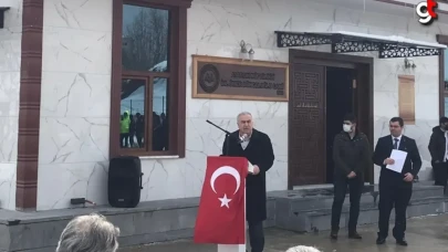 Samsun Asarcık'ta Ömer Döngeloğlu camiisi açıldı