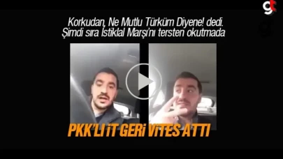 Türkiye'yi Tehdit Eden PKK'lı Geri Vites Yaptı