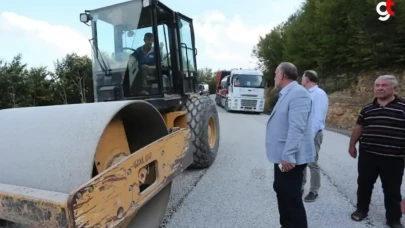 Başkan Sandıkçı, 'İlçemize modern yollar kazandırıyoruz'