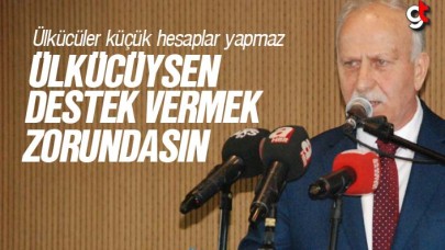 Abdullah Karapıçak, 'Ülkücüysen Destek Vermek Zorundasın'