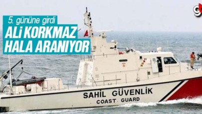 Ali Korkmaz için arama çalışmaları 5. gününe girdi