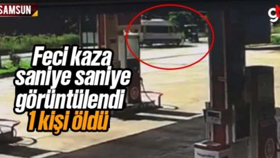 Ayvacık'ta minibüs ile pat pat kaza yaptı, 1 kişi öldü
