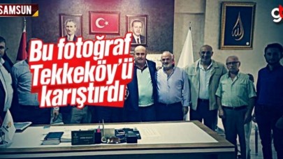 Bu fotoğraf Tekkeköy'ü karıştırdı