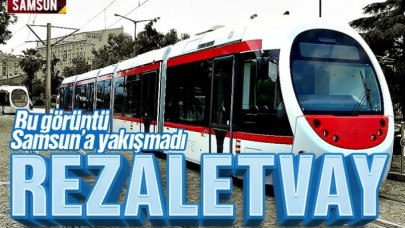 Samsun’da tramvay koltukları pislikten görünmüyor