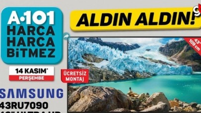 14 Kasım Perşembe A101 aktüel ürünler kataloğu, bu hafta aldın aldın indirimli ürünlerde ne var?
