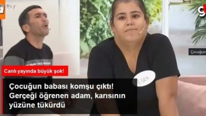Çocuğun babası komşu çıktı! Gerçeği öğrenen adam, karısının yüzüne tükürdü