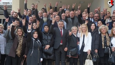MHP İl Başkanı Burhan Mucur görev dağılımını gerçekleştirdi
