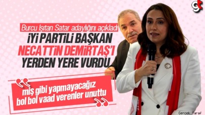 Burcu Işıtan Satar'dan Necattin Demirtaş'a üstü kapalı gönderme