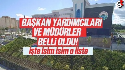İlkadım Belediyesi Başkan Yardımcıları ve Müdürleri belli oldu