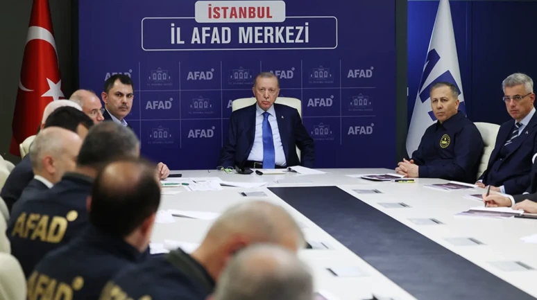 Erdoğan’dan Deprem Açıklaması