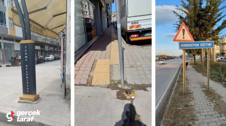 Kaldırımlar Engel Parkuruna Döndü