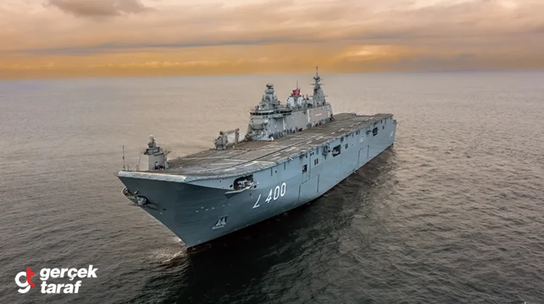 TCG Anadolu Gemisi Samsun'a Geliyor