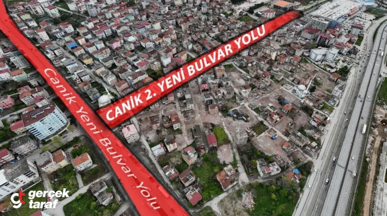 Canik'e İkinci Yeni Bulvar