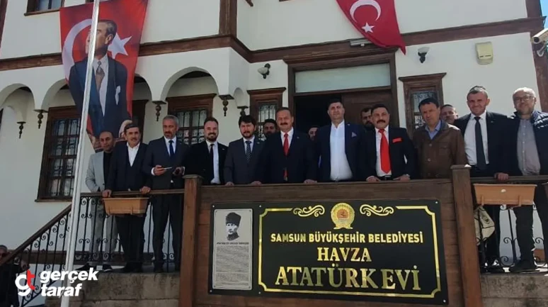 Yavuz Ağıralioğlu Samsun turuna Havza’dan başladı