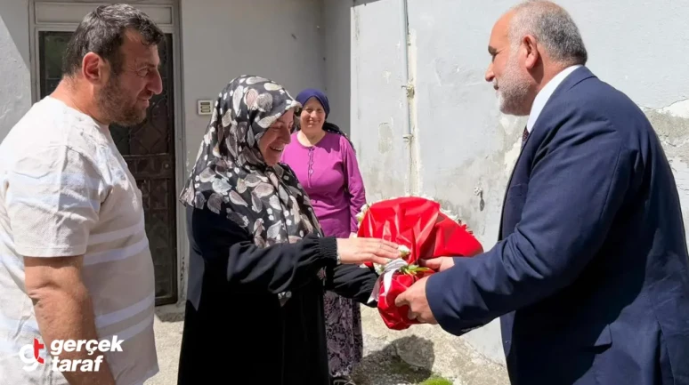 Başkan Sandıkçı’dan Şehit Annelerine Anlamlı Ziyaret